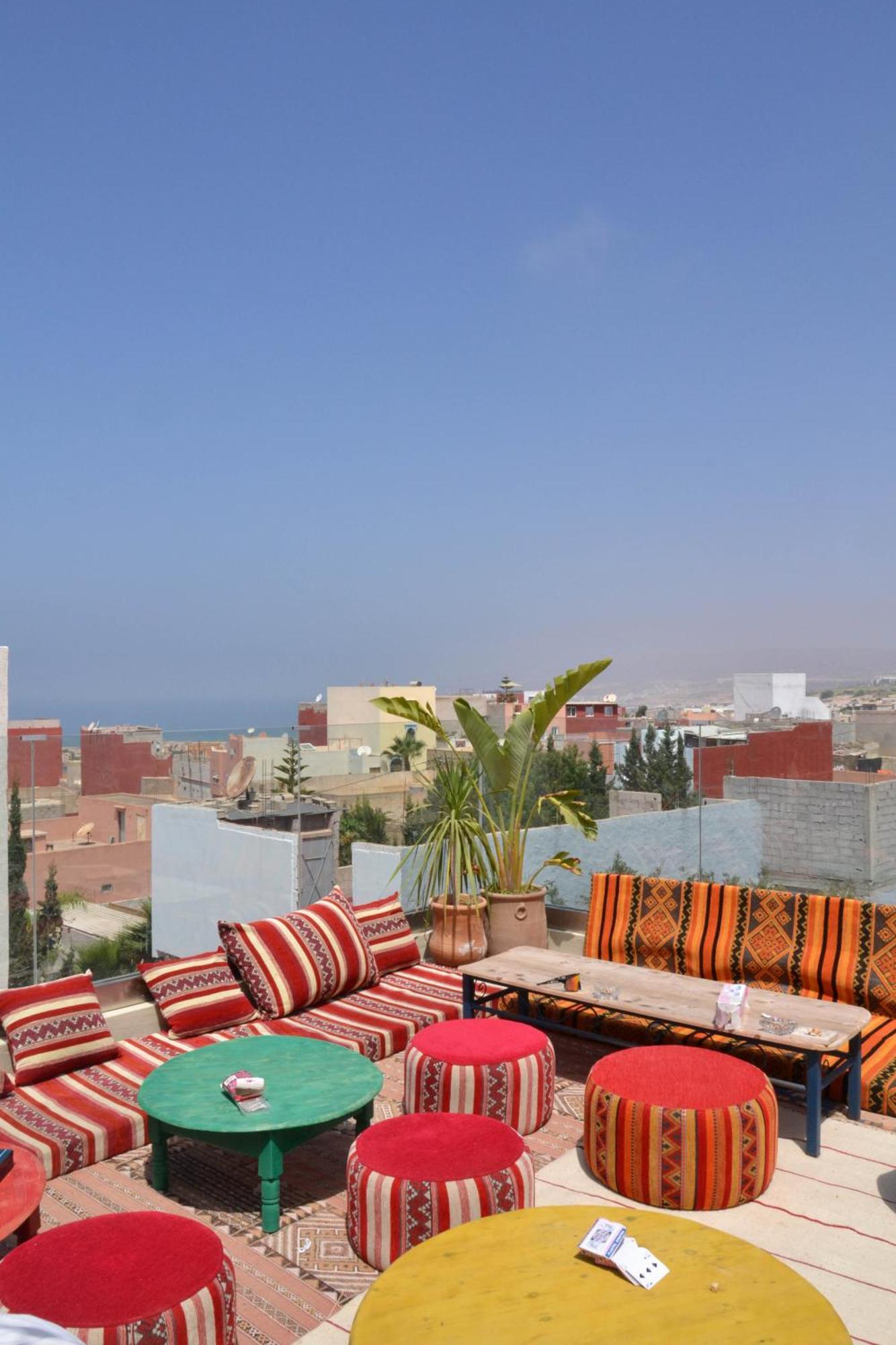 Playa Del Sol Surf House Hostel Tamraght Luaran gambar